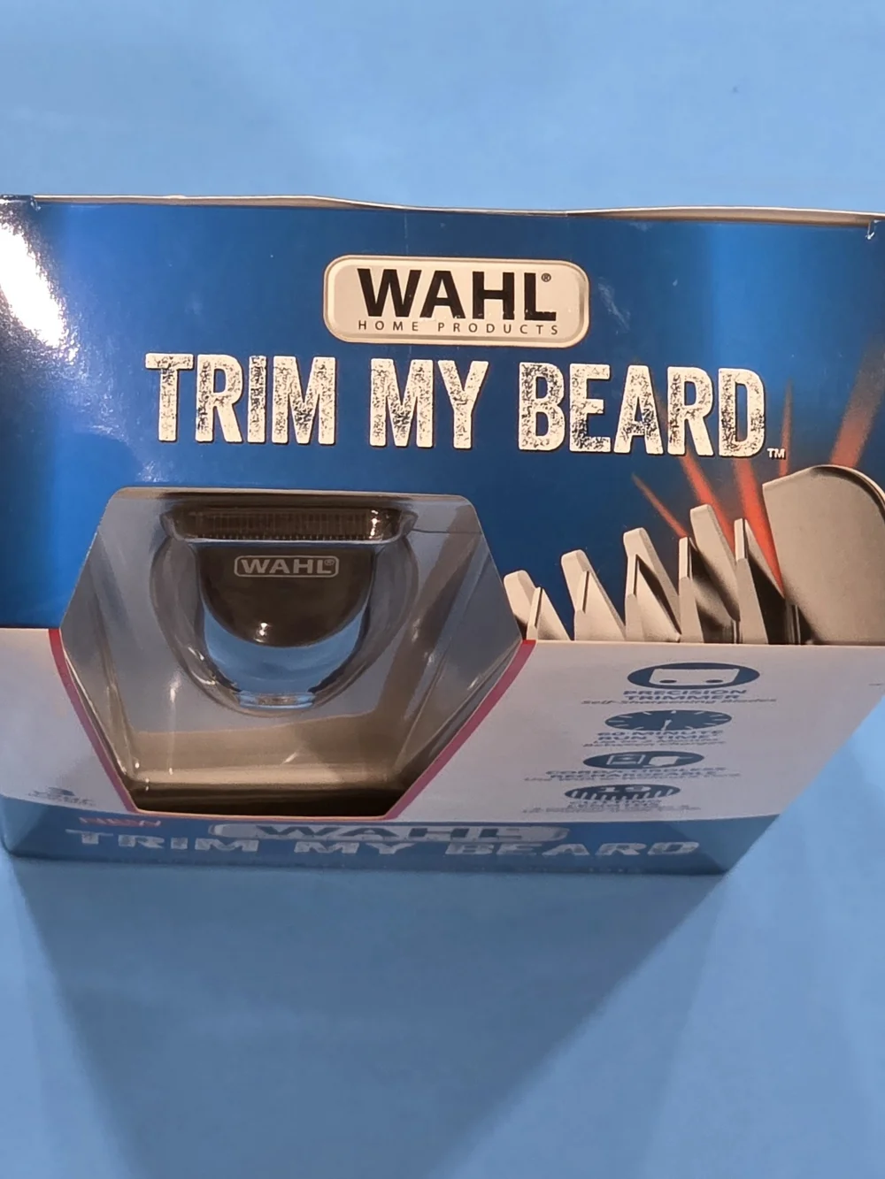 Wahl Trim My Beard Trimmer - Cord/Cordless - 19 Cutting Lengths Mod.9891 New